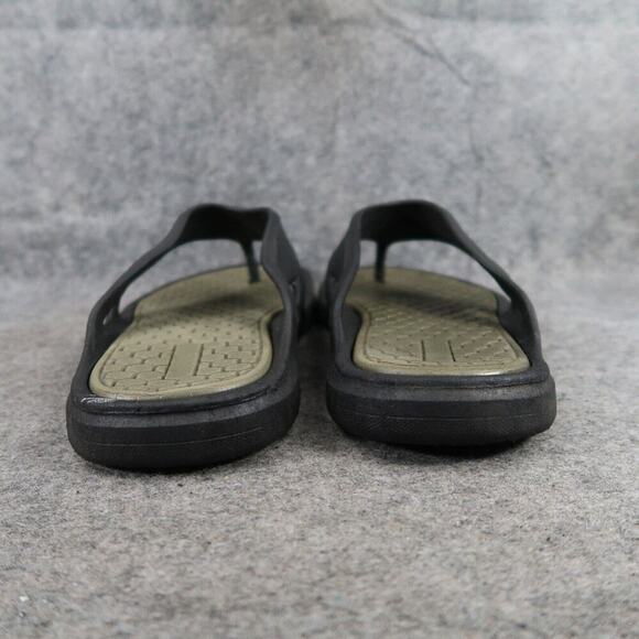 Shoes Mens 13 Sandals Sport Comfort Rubber Flip Flop Slip On Casual Active Water - Picture 5 of 11